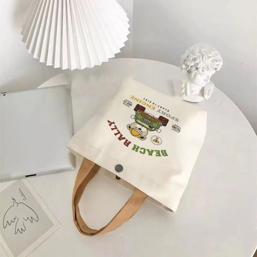 SHOP10 - Borsa per la spesa portatile in tela