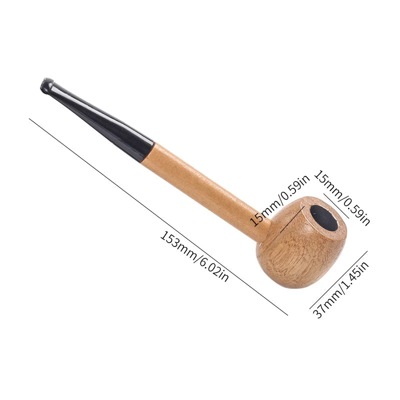 PIPE09 - Pipe manuali in legno con filtro per camino