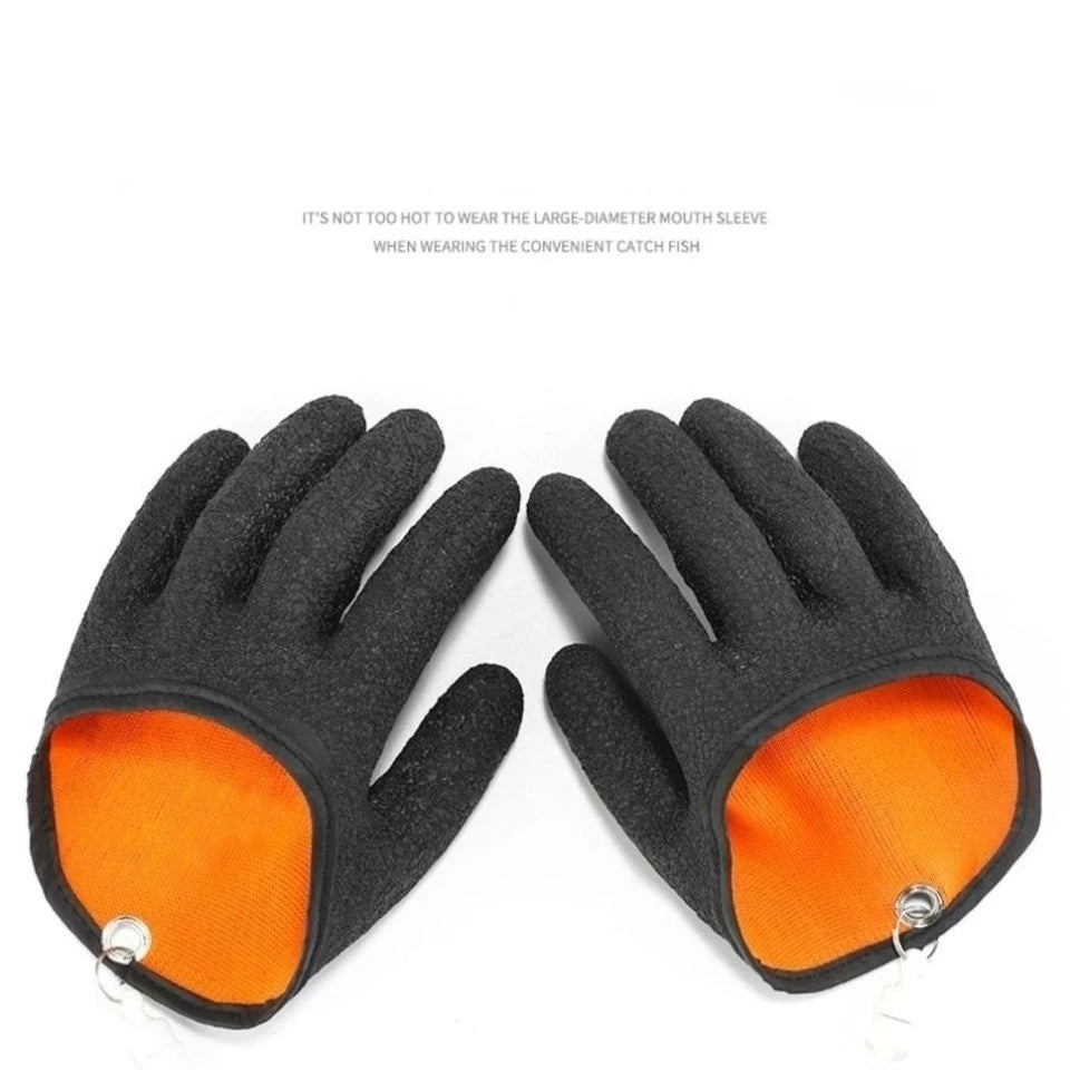 SNOR18 - Guanti da sub per la pesca, anti-puntura, pesca in mare