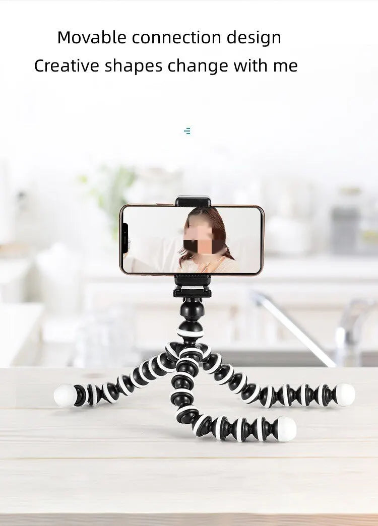 AE12 - Mini Octopus Tripod Holder Universal Smartphone Sports Camera