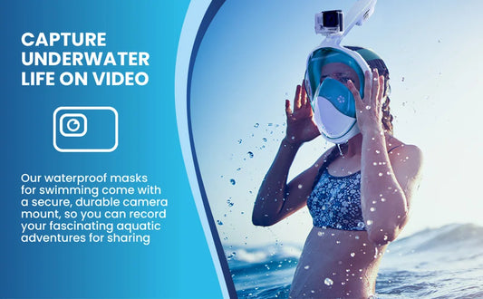 B20 - Underwater Snorkeling Full Face Swimming Mask