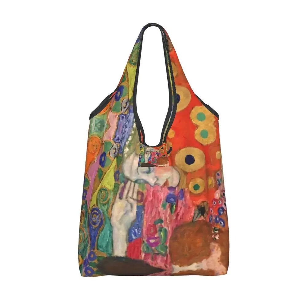 SHOP02 - Borsa per la spesa portatile simbolismo Arte