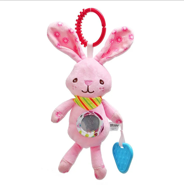 T05 - Hot Sale Newborn Baby Plush Stroller Toys