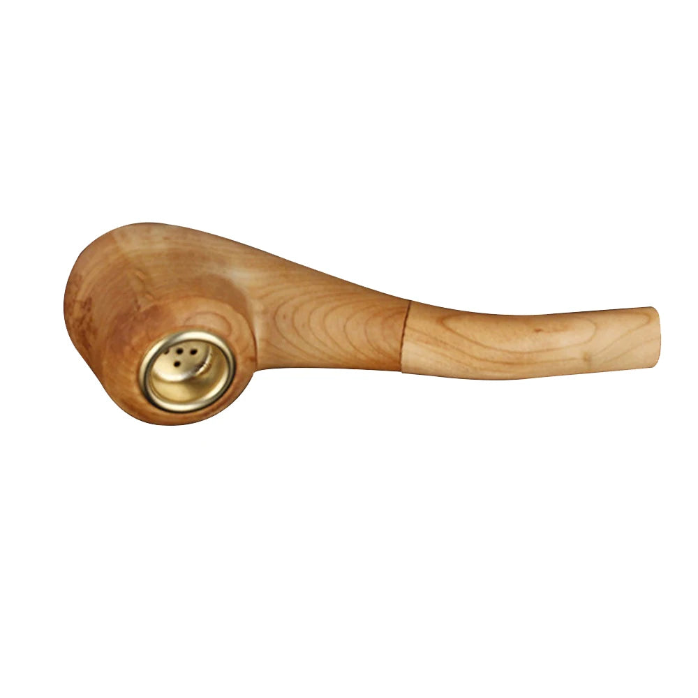 PIPE08 - Pipa per tabacco in legno massello retrò