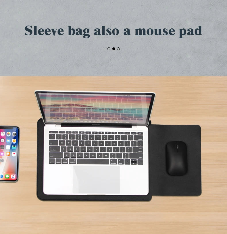 WA06 - Laptop Bag, 13/13.3/14/15/15.4/15.6/16 Inch, Notebook Computer Mouse Pad