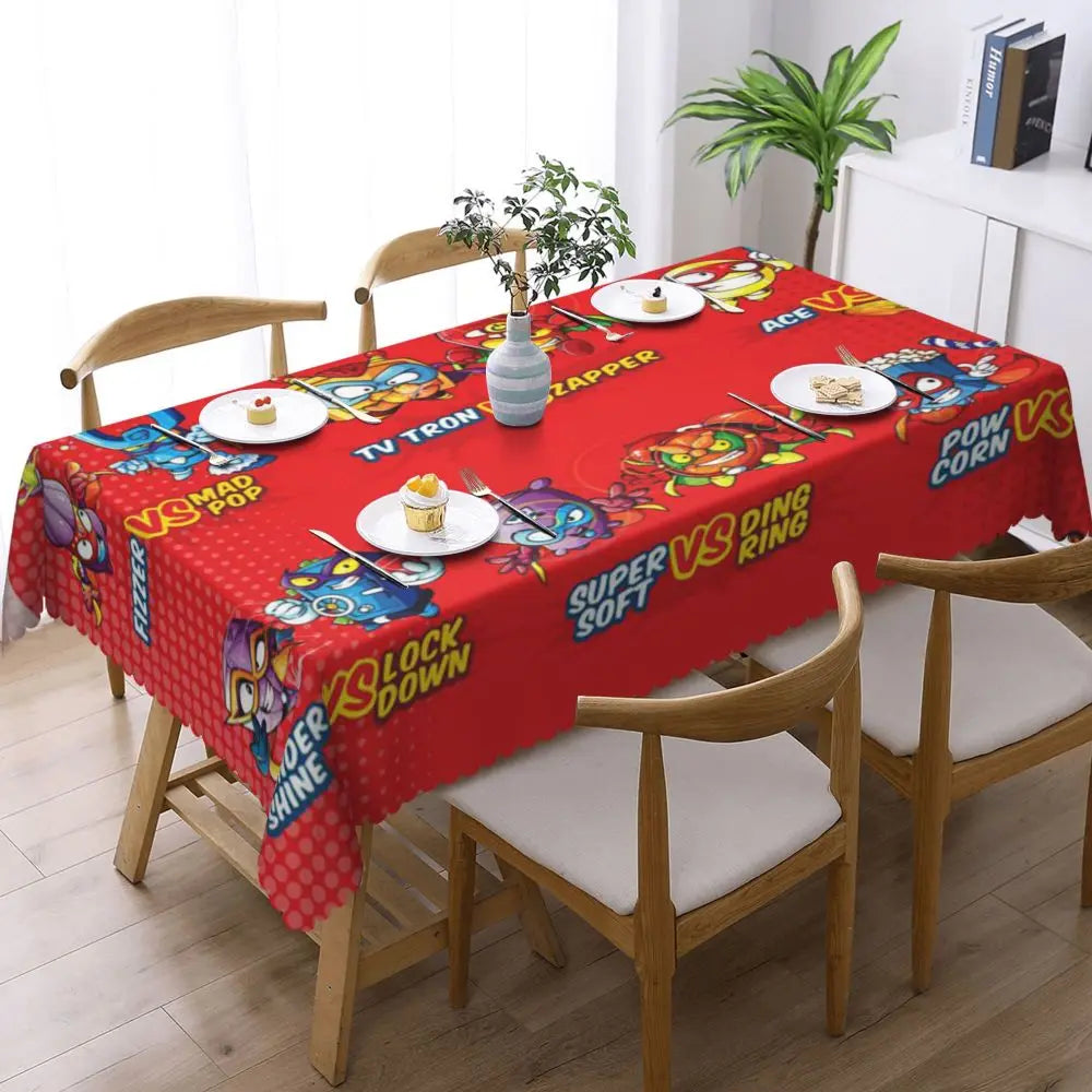 TESS15 - Tovaglia rettangolare personalizzata Cartoon