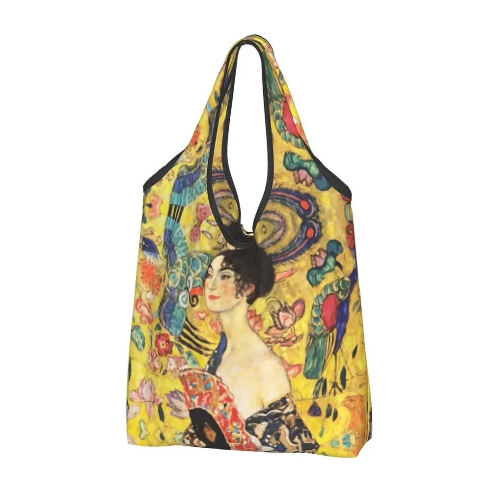 SHOP02 - Borsa per la spesa portatile simbolismo Arte