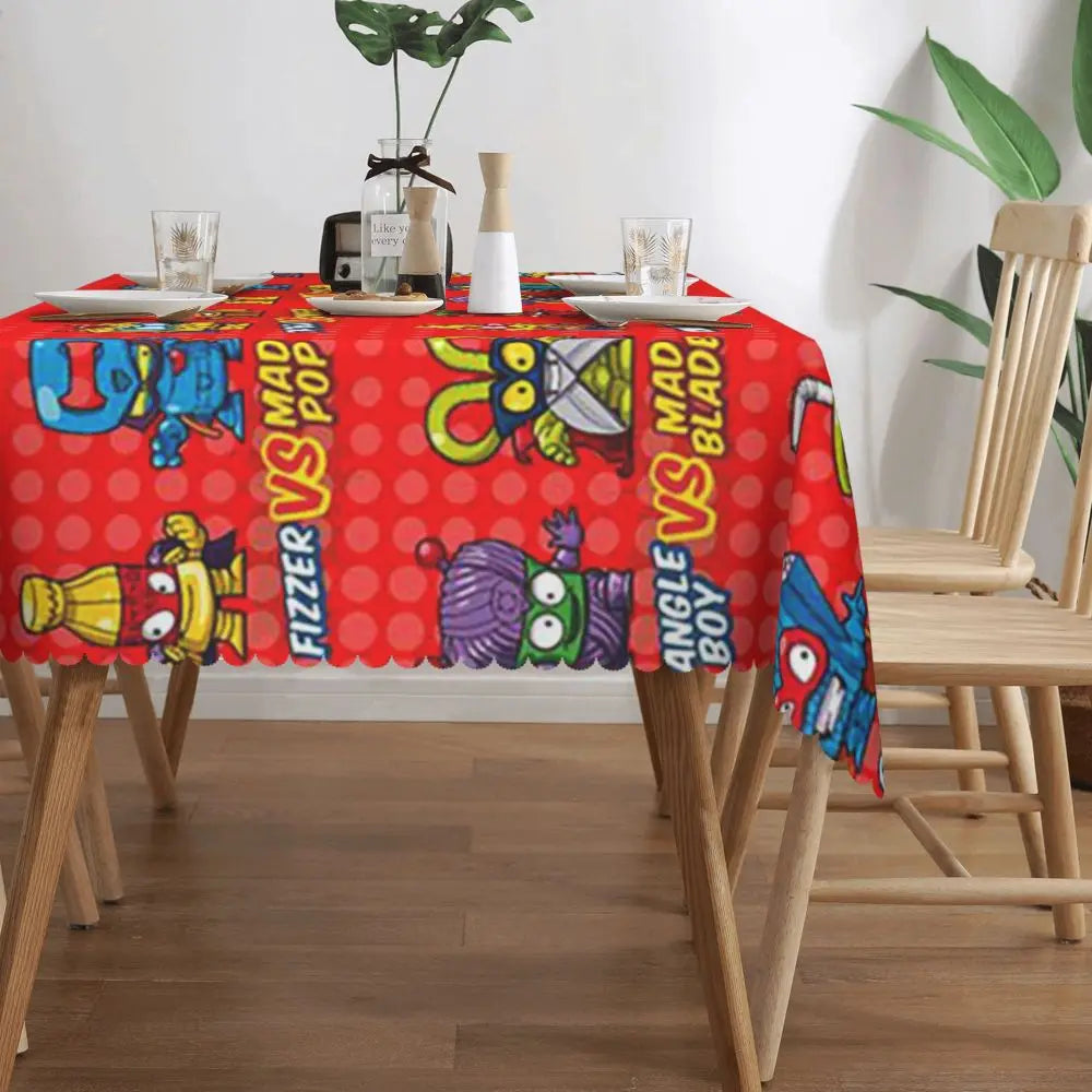 TESS15 - Tovaglia rettangolare personalizzata Cartoon