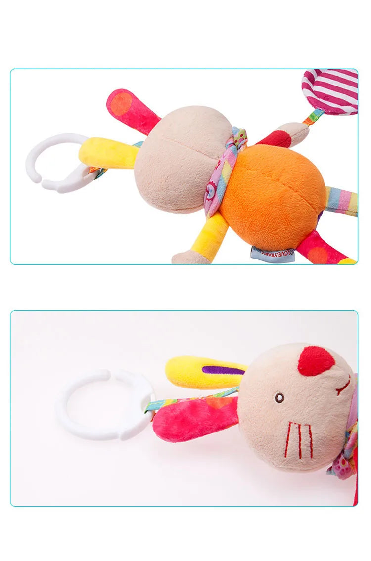 T05 - Hot Sale Newborn Baby Plush Stroller Toys