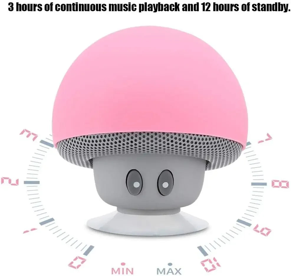 AE05 - Mini Bluetooth Mushroom Speaker Waterproof