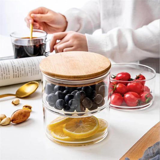 CONS - Ciotola  con coperchio impilabile Tupperware per alimenti
