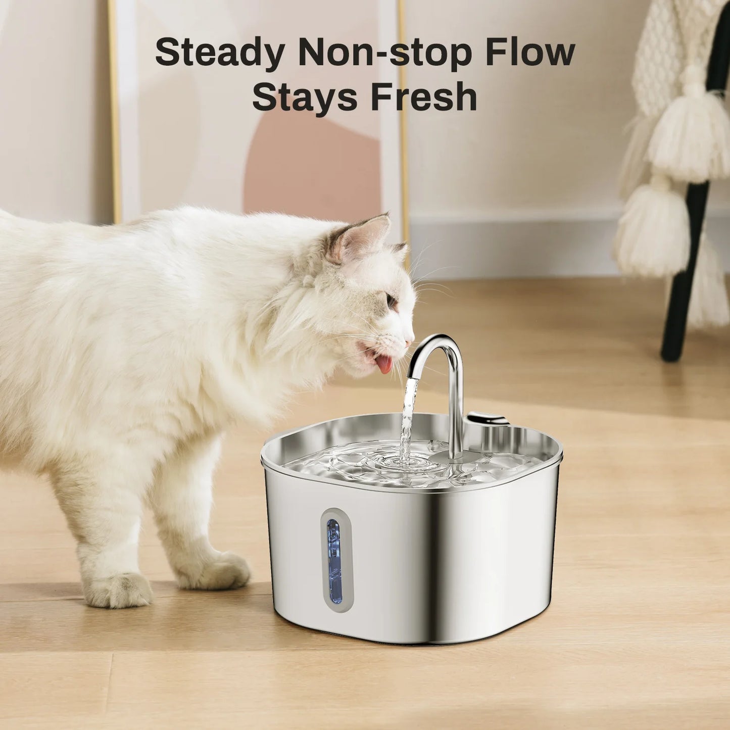 PETS - Fontana automatica per gatti da 2,2 litri