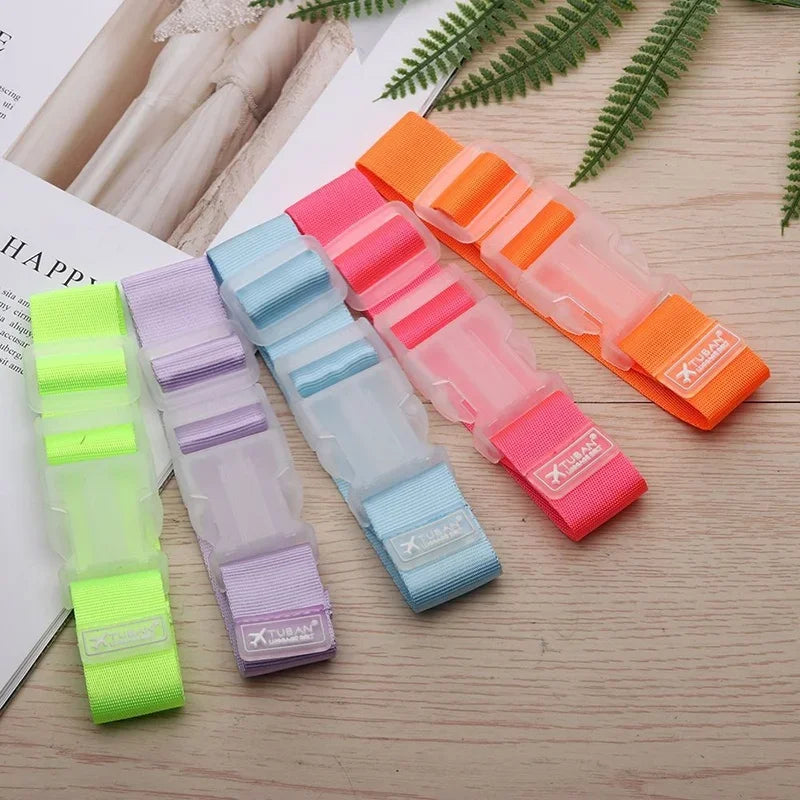 A22 - Adjustable Luggage Straps Nylon Luggage Accessories Hanging