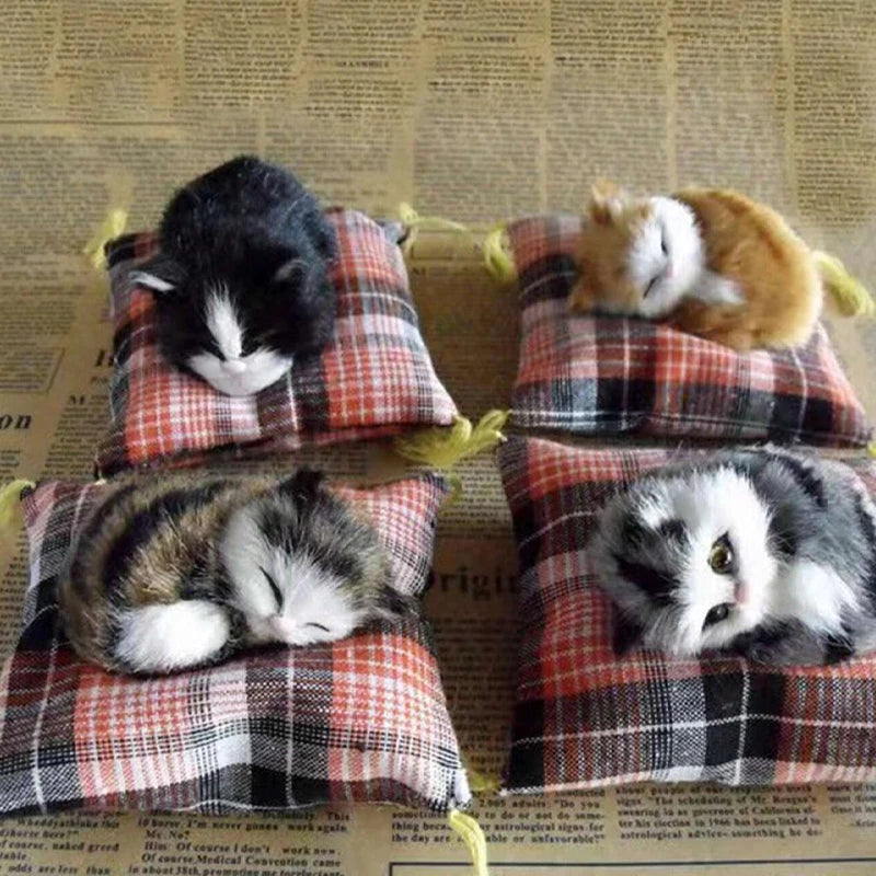 P02 - Animal Flower Cat Cloth Cushion