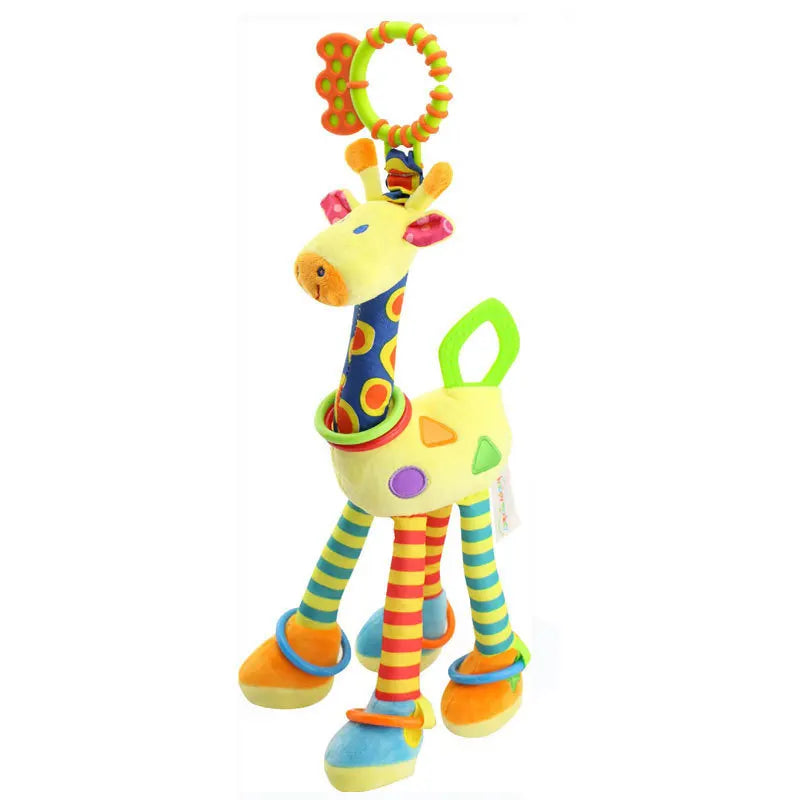 T00 - New Style Plush Giraffe Animal Toys Children Vehicle