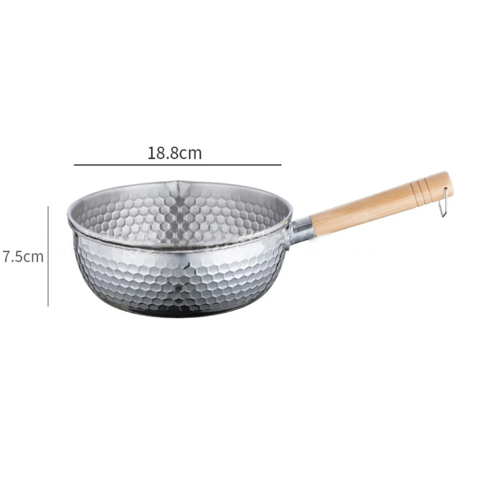 COTS - Pentola in acciaio inox manico legno