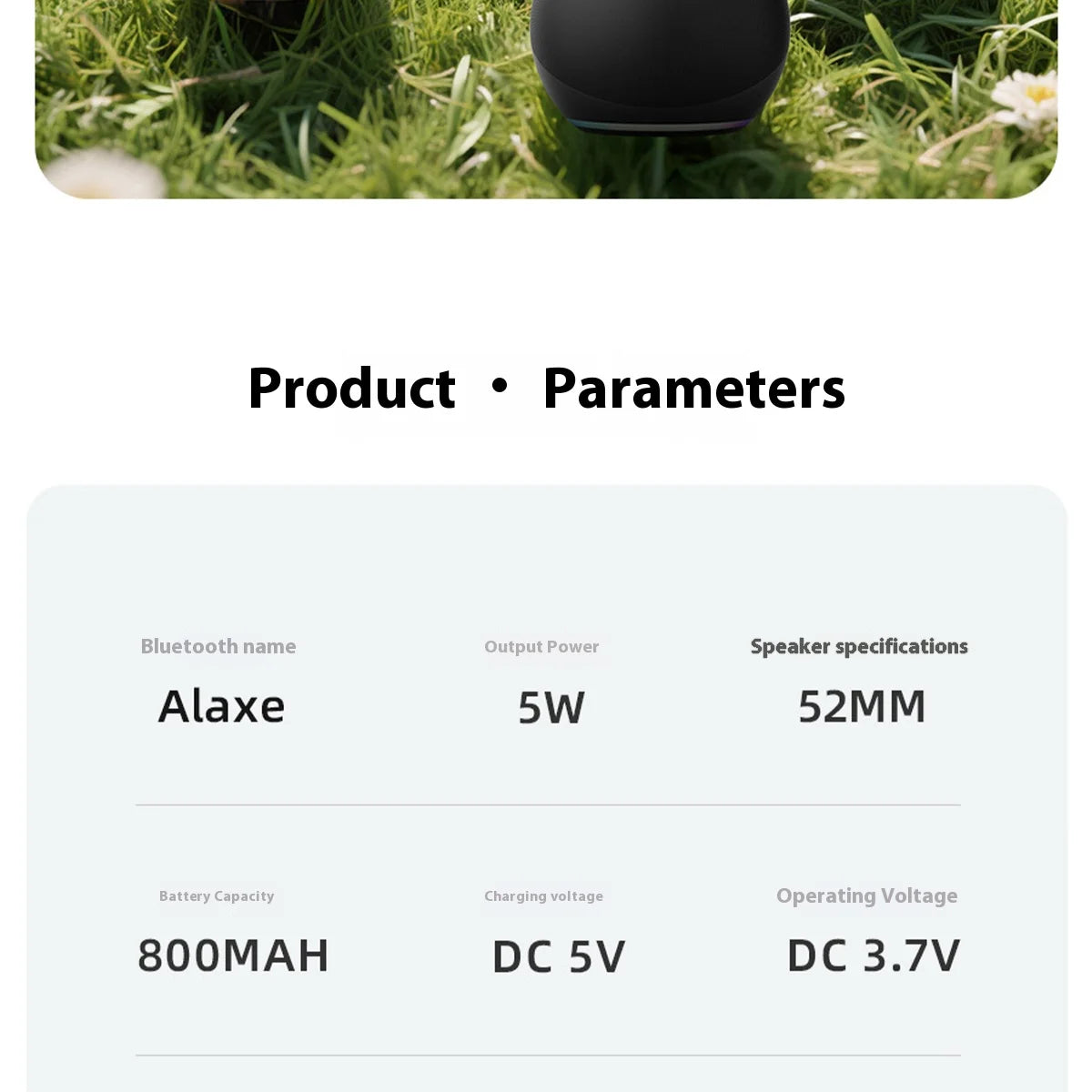 AE03 - mini bluetooth speaker portable speakers bluetooth wireless