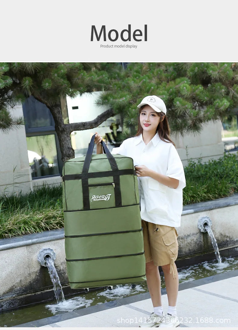 A18 - Expanding Traveling Backpack Hiking Folding Travel