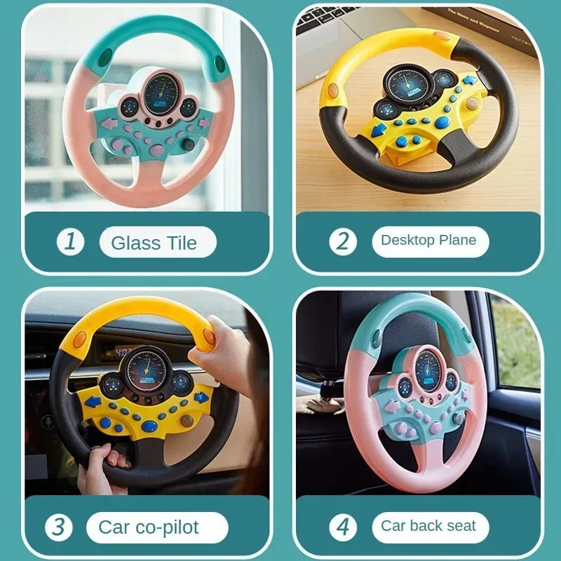 TOYS - Volante giocattolo per bambini per sedile posteriore
