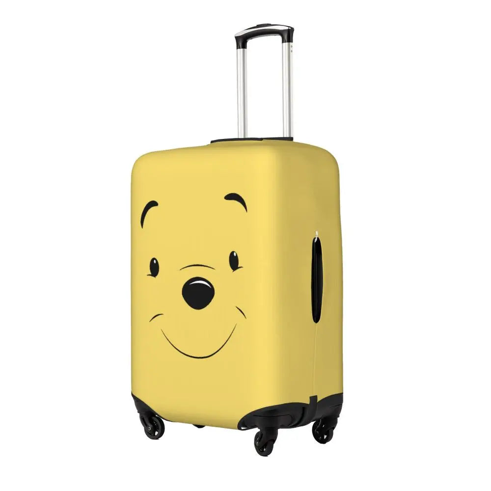 A111 - Custom Winnie The Pooh Luggage Cover Elastic