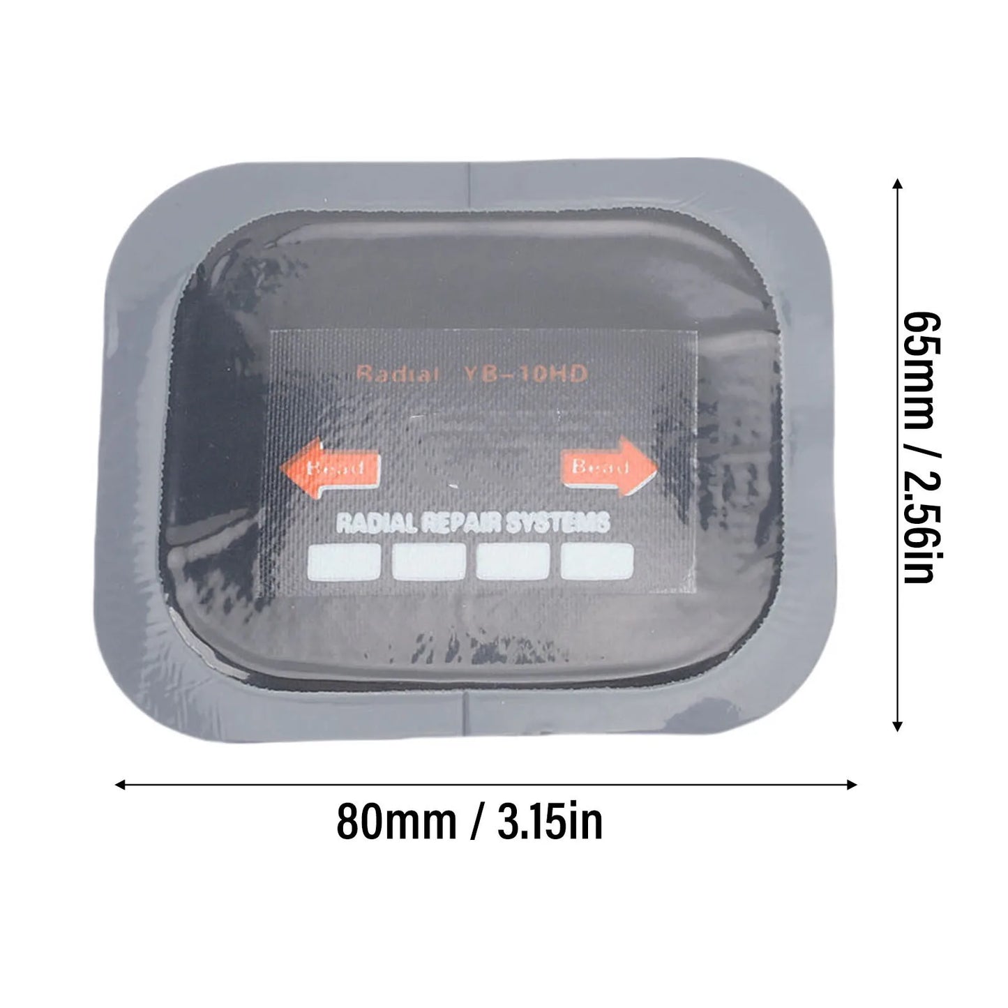 EXTRAS7 - Kit di toppe per riparazione pneumatici