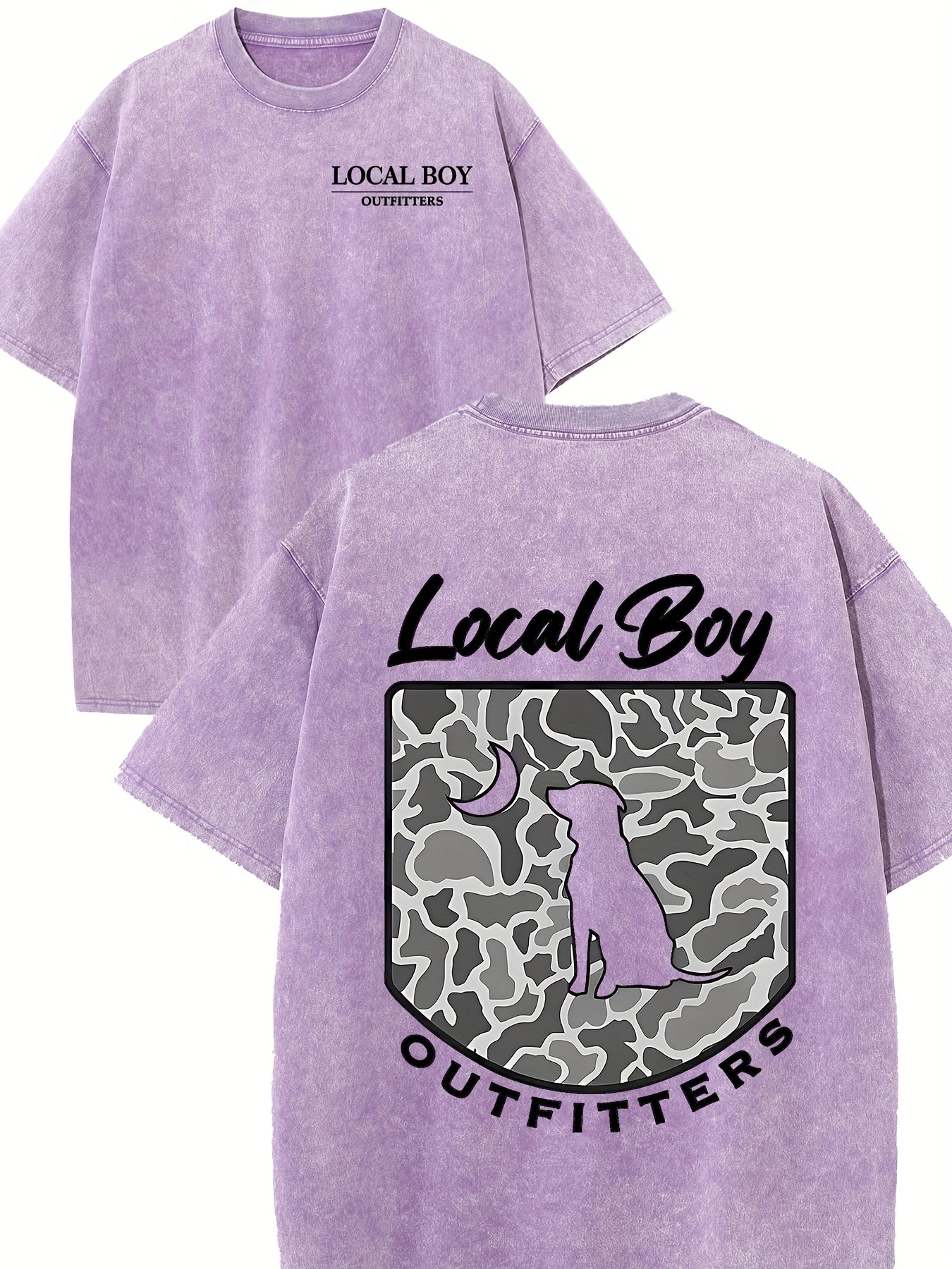 TSHIRT15 - T-shirt girocollo con stampa bifacciale