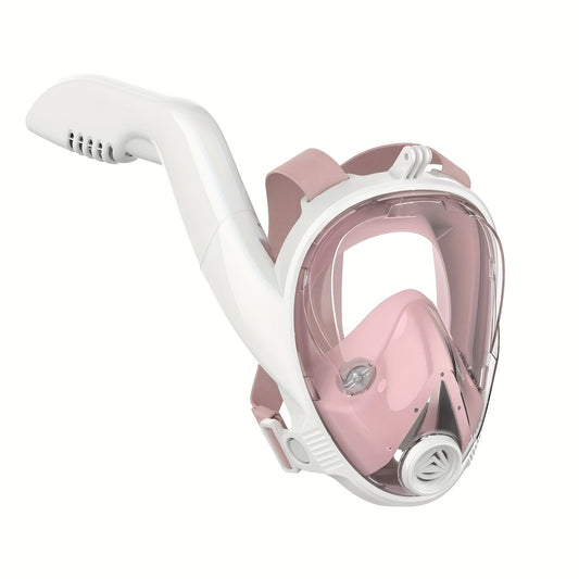SNOR08 - Maschera da snorkeling integrale per adulti cinturino taglia M
