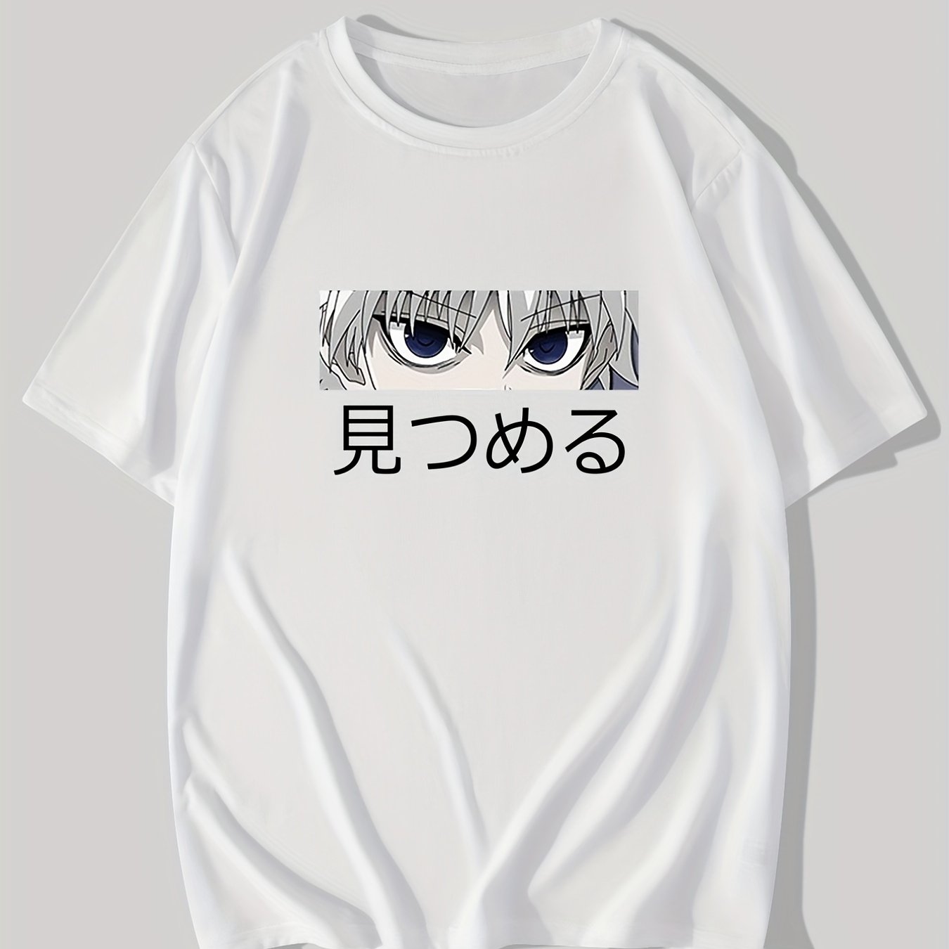 TSHIRT08 - T-shirt con stampa di personaggi anime giapponesi
