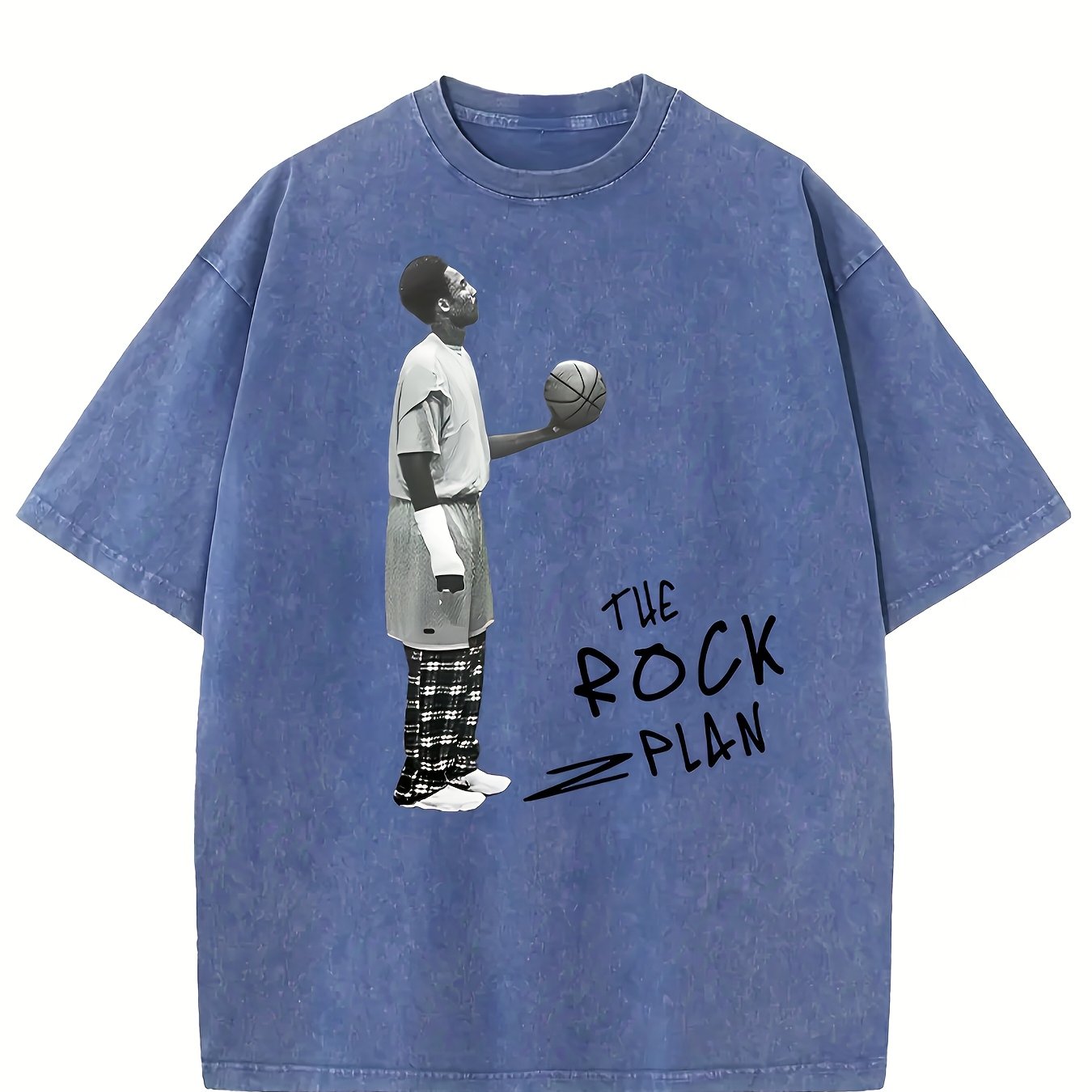 TSHIRT14 - Maglietta con stampa a motivo rock