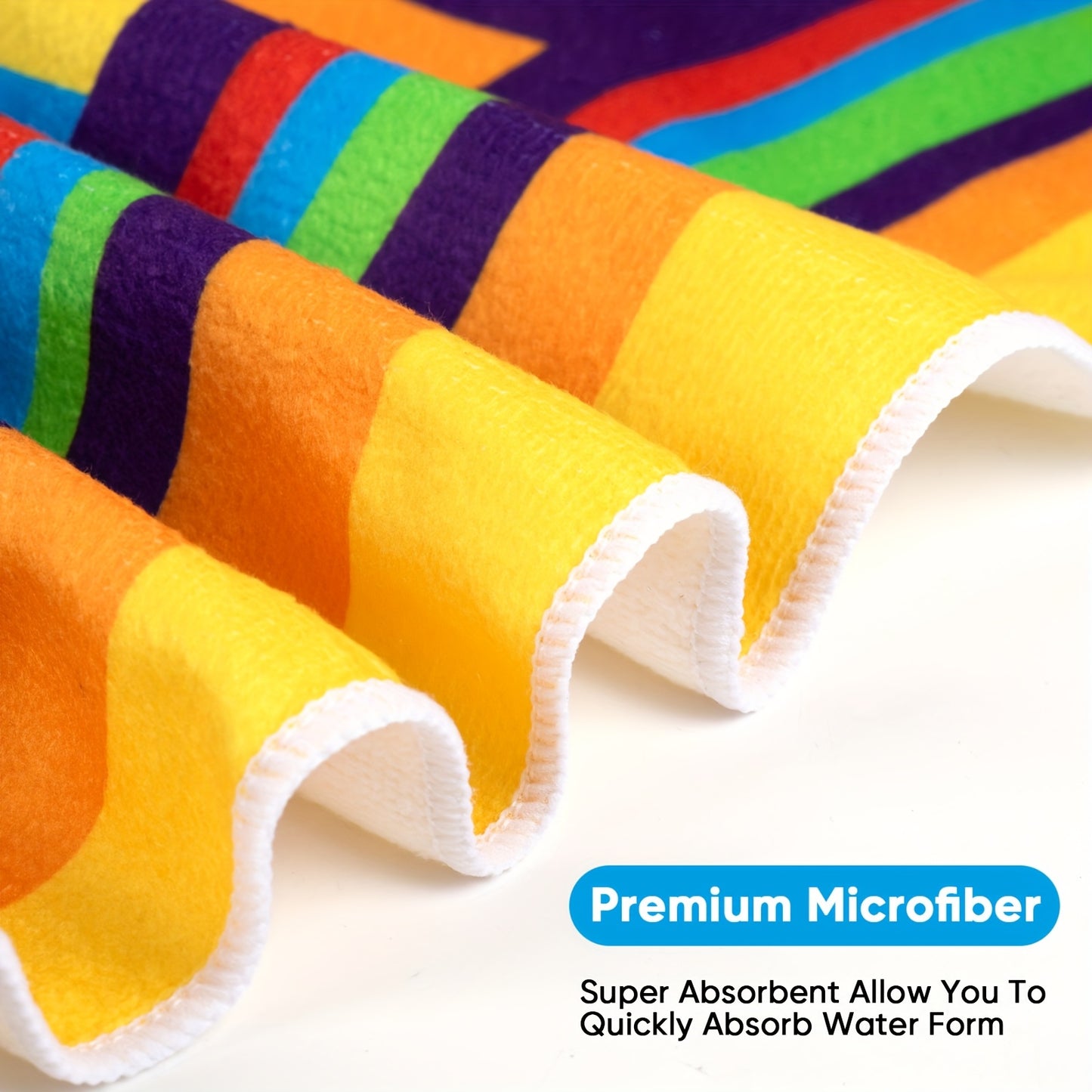 B01 - Extra Large Striped Beach Towel