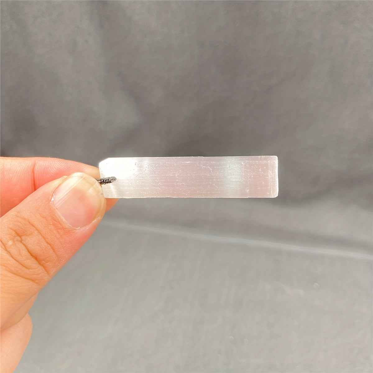 BRAC04 - Collana con pendenti in selenite