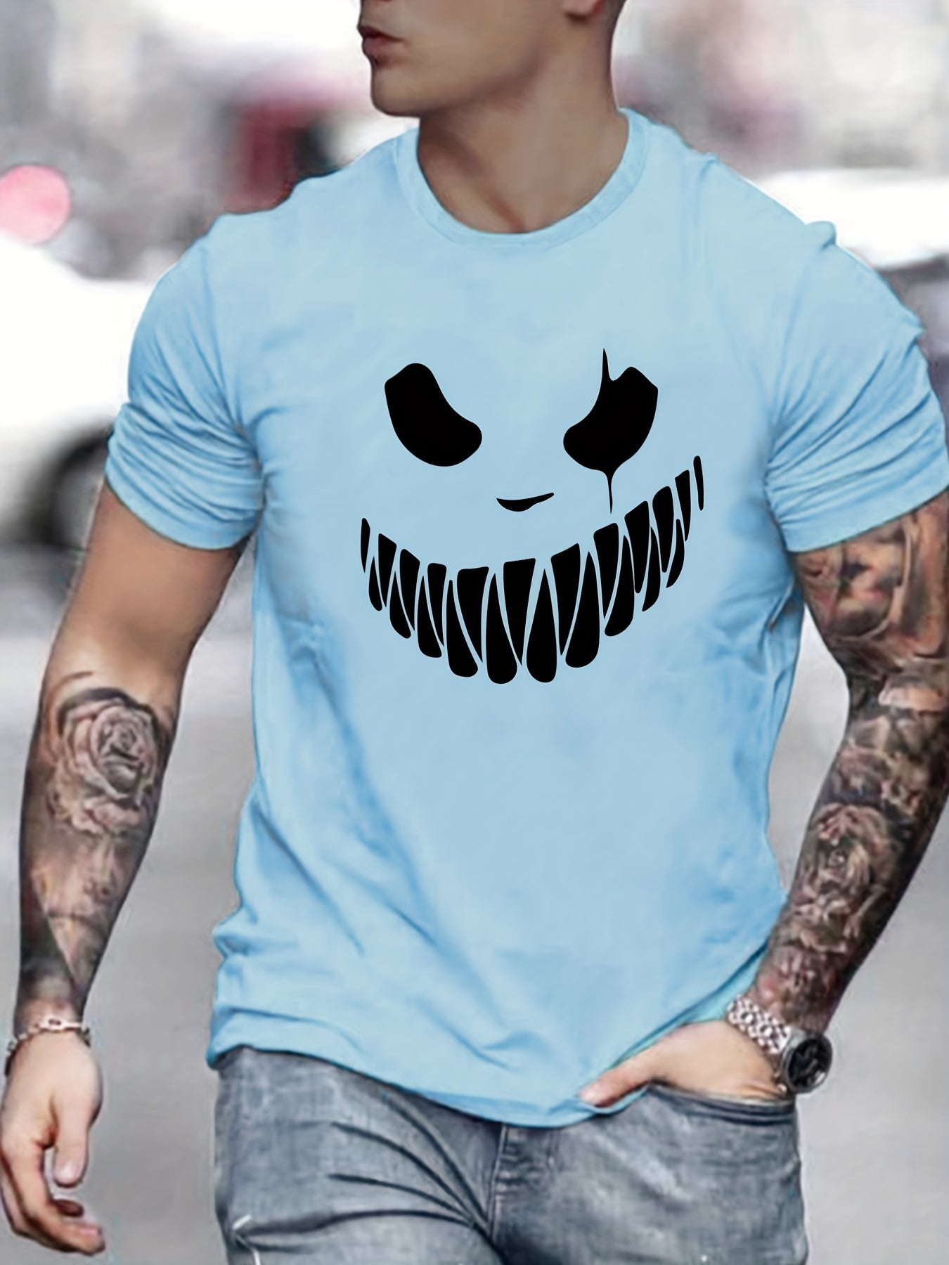 TSHIRT02 - Maglietta da uomo traspirante