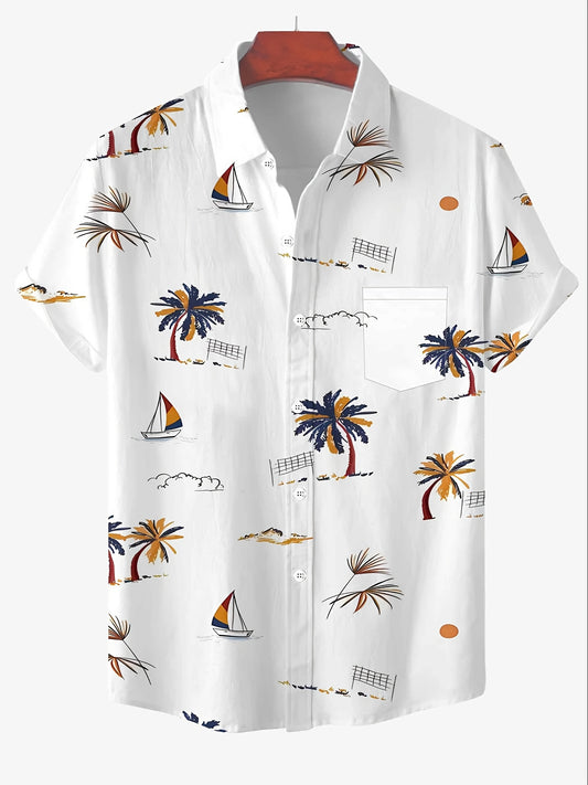 HAWAIA16 - Camicia hawaiana tropicale
