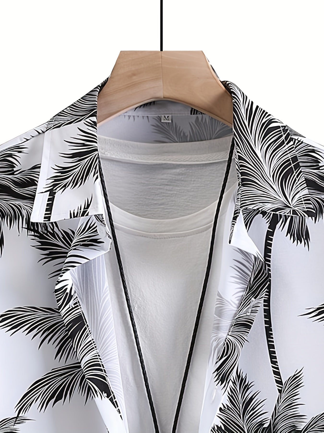 HAWAIA19 - Camicia hawaiana casual a maniche corte