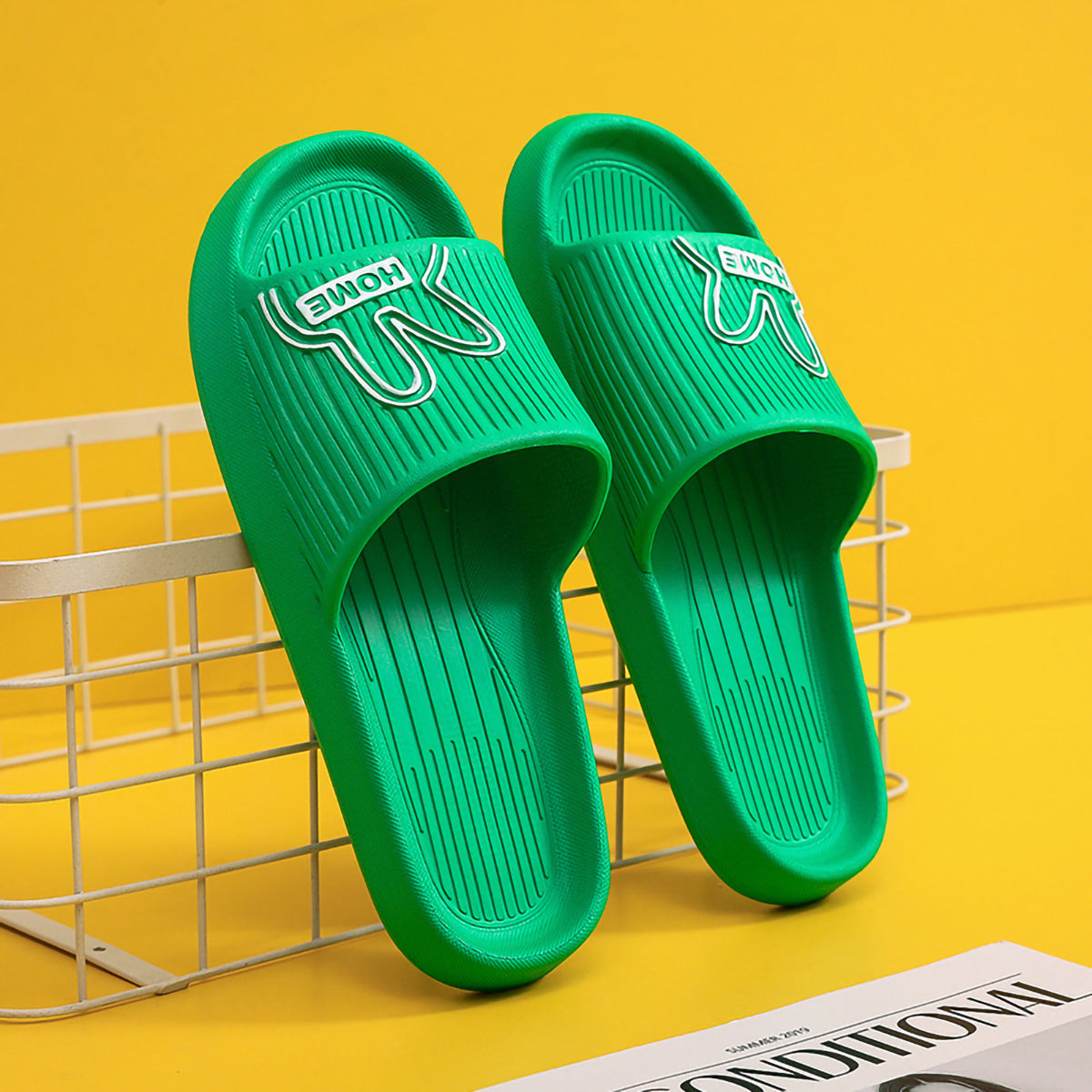 CIAB01 - Ciabatte piatte da donna con cartoni animati