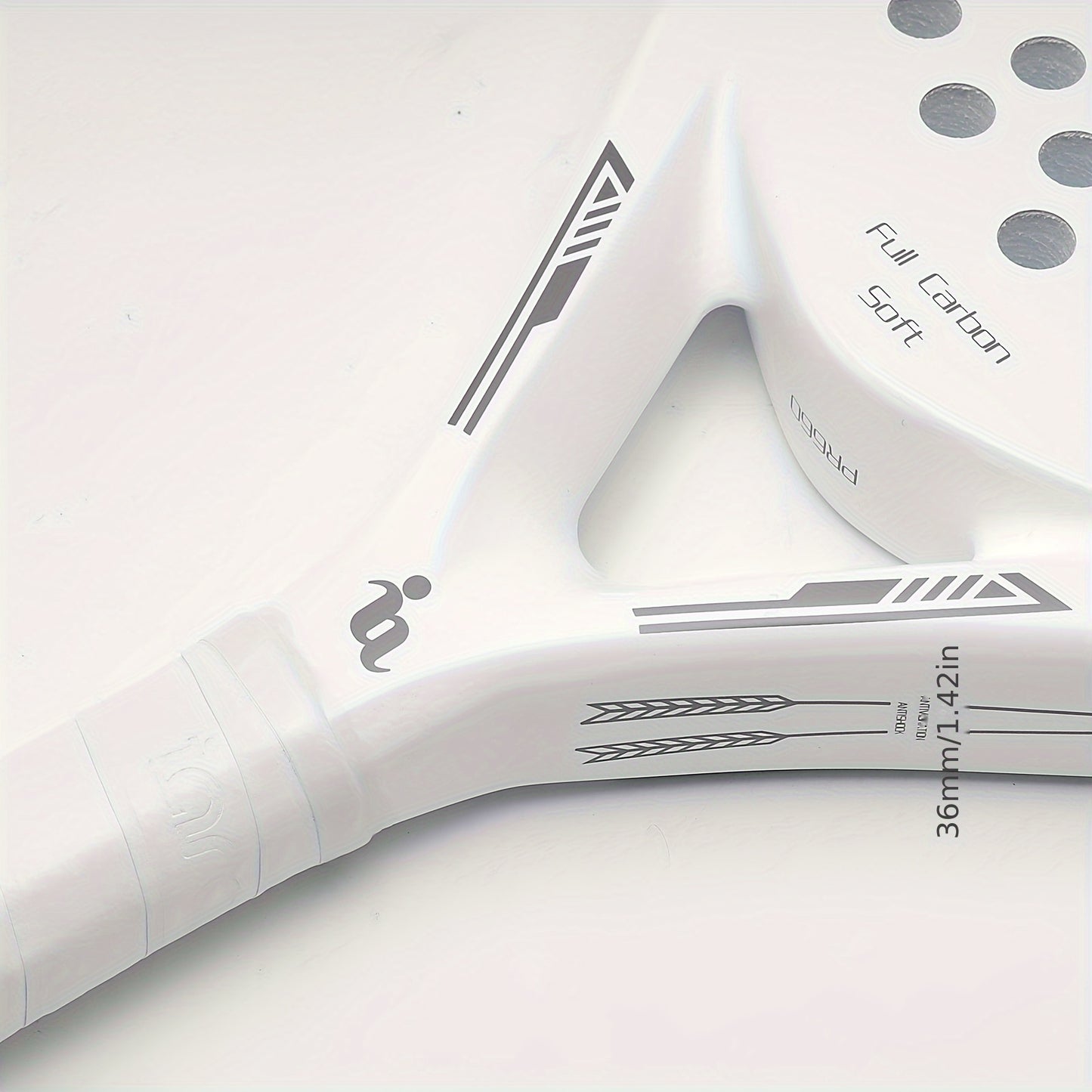 SPORT14 - Racchetta da padel professionale in fibra di carbonio