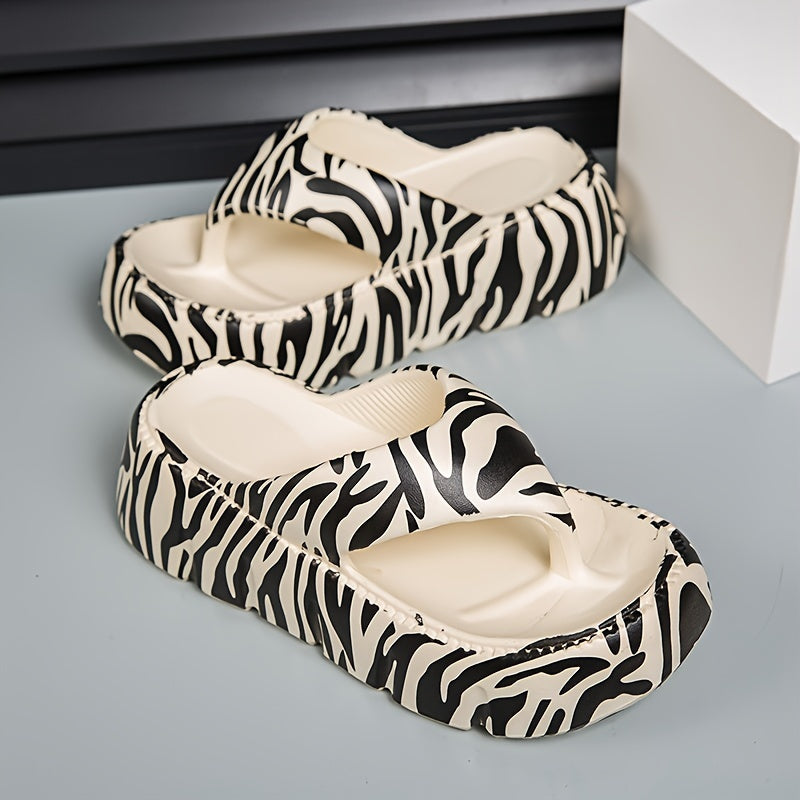 INFRA05 - Infradito eleganti da donna con motivo zebrato