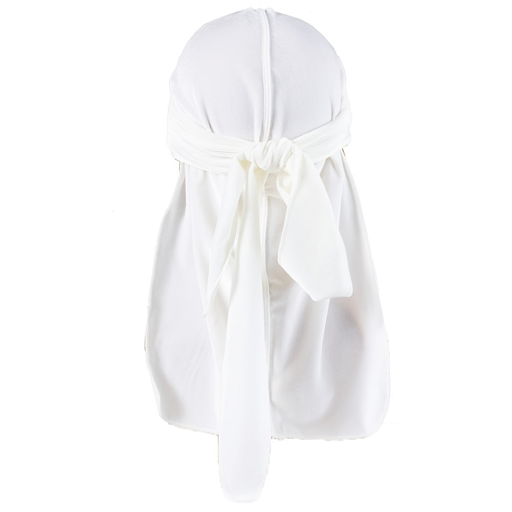 BAND15 - Bandana Durag in velluto da uomo