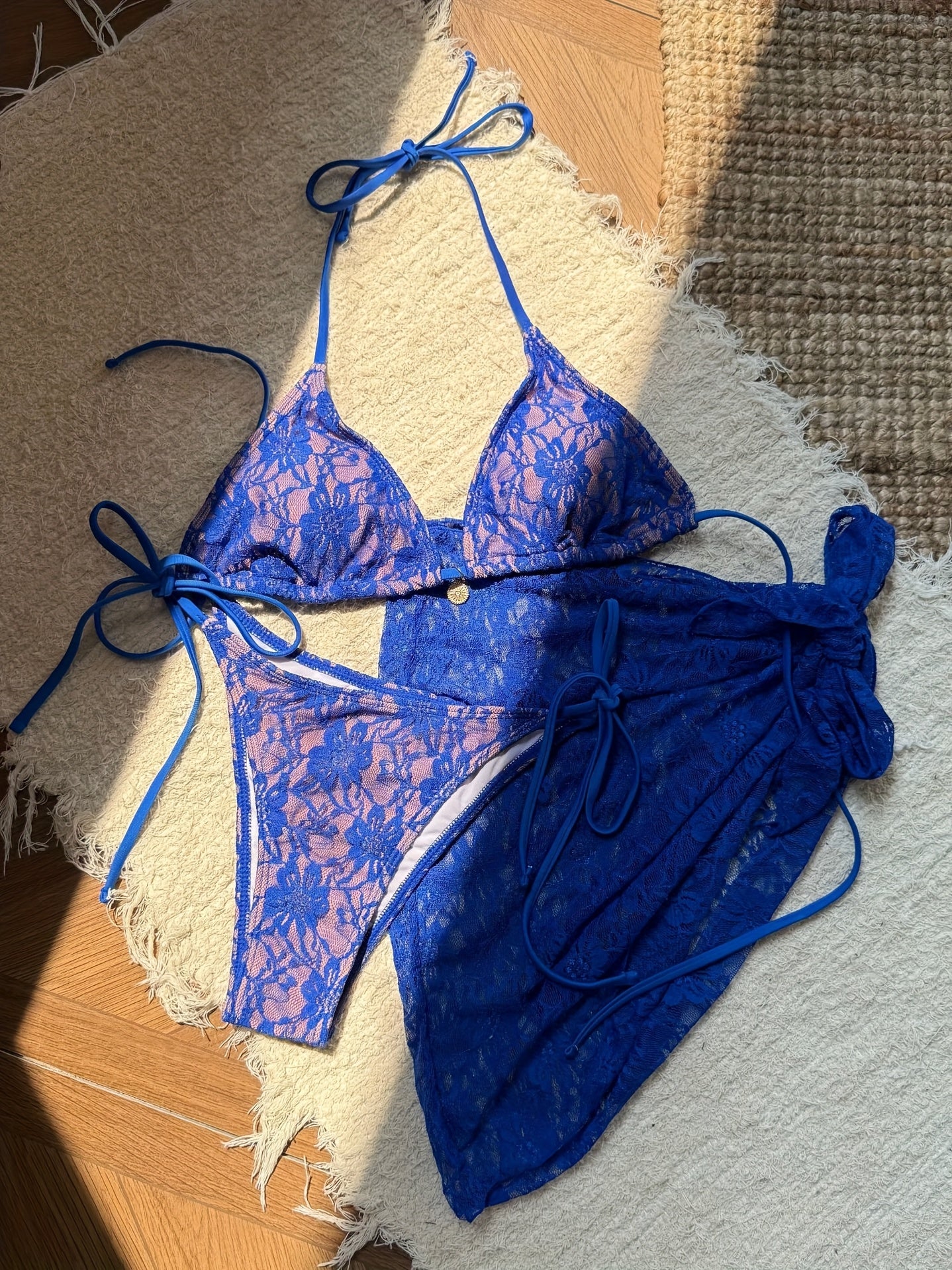 BSGIRL18 - Three-piece swimsuit with removable padding