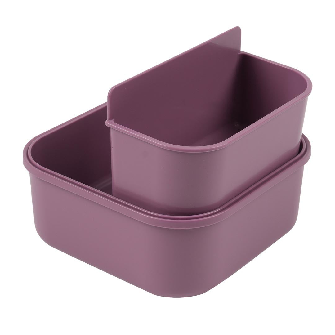 Snack box with clips - Ballerina Mrs. Peacock
